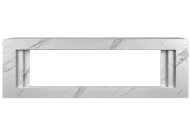 Портал Line 60 SFT White Marble (Разборный) - Белый мрамор