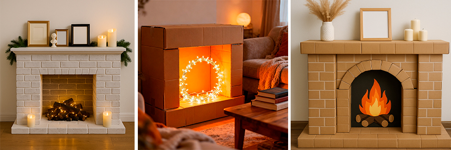 Подсветка фаль камина Подсветка фаль камина