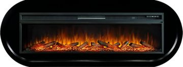 Каминокомплект  Ellipse - Черный с очагом Vision 60 LOG LED