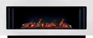 Каминокомплект  Line CRM - Санд сноу с очагом Design L1000RF 3D PS/LOG