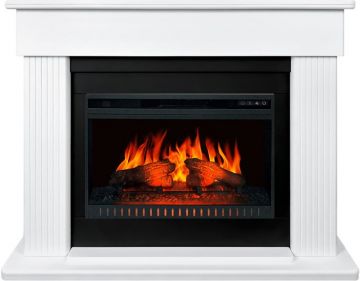Каминокомплект  Mozart SFT (Разборный) - Белый с очагом Vision 26 EF LED FX