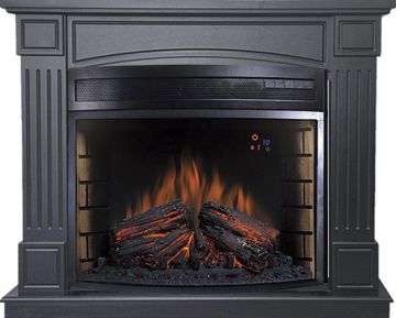 Каминокомплект  Boston - Серый графит с очагом Dioramic 28 LED FX