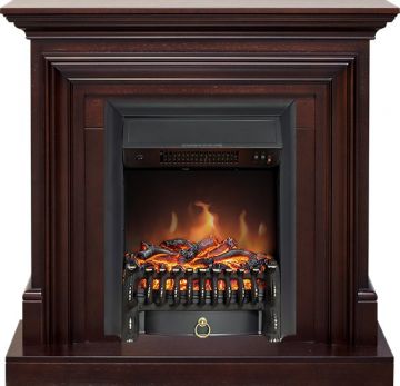 Каминокомплект  Bradford - Темный дуб с очагом Fobos FX Black