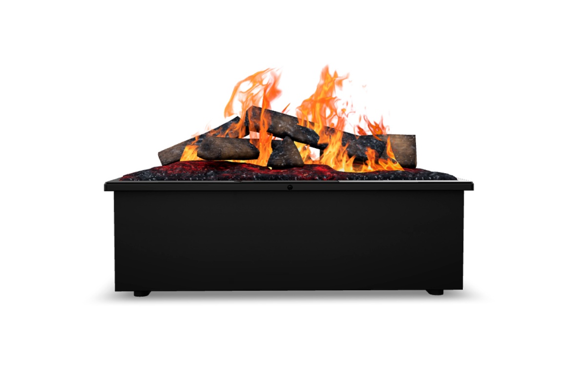 Royal Flame Design L560RF 3D LOG. Камины трехмерные. Модели для скачивания. Фото 1.