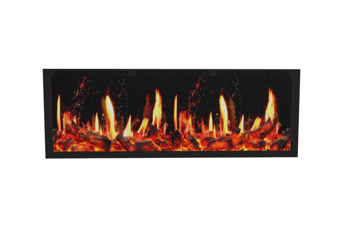 Royal Flame 5D V-ART 50. Камины трехмерные. Модели для скачивания. Фото 1.