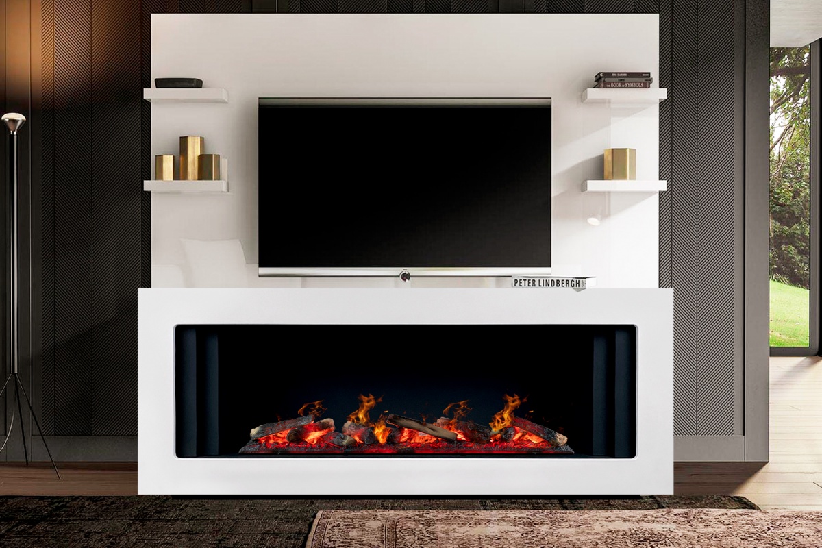 Новые размеры очагов серии Design Фото 1.