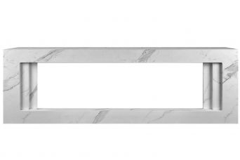 Портал Line 60 SFT White Marble (Разборный) - Белый мрамор